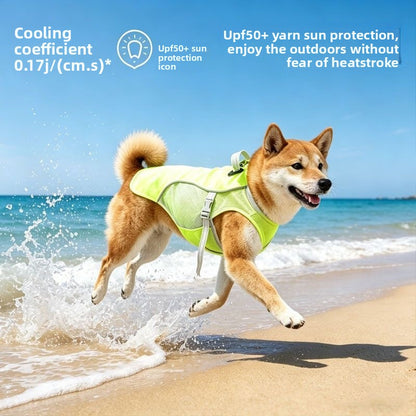 Pet Summer Cooling Vest | Lightweight Heat Relief for Dogs