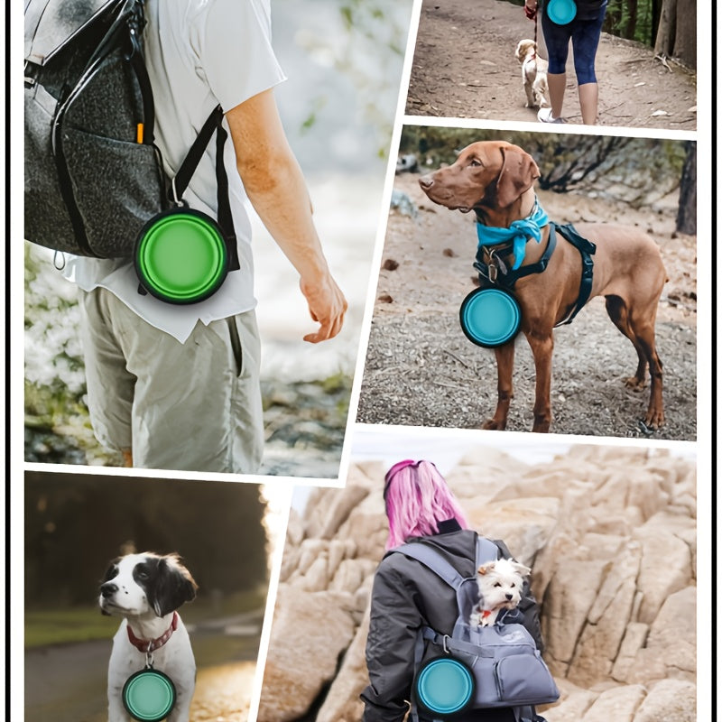Foldable Pet Travel Bowl 5-Pack | 350ml | Budget-Friendly Pet Essentials