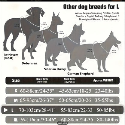 Tactical Dog Vest Harness — No-Pull, Padded Comfort, Built to Last