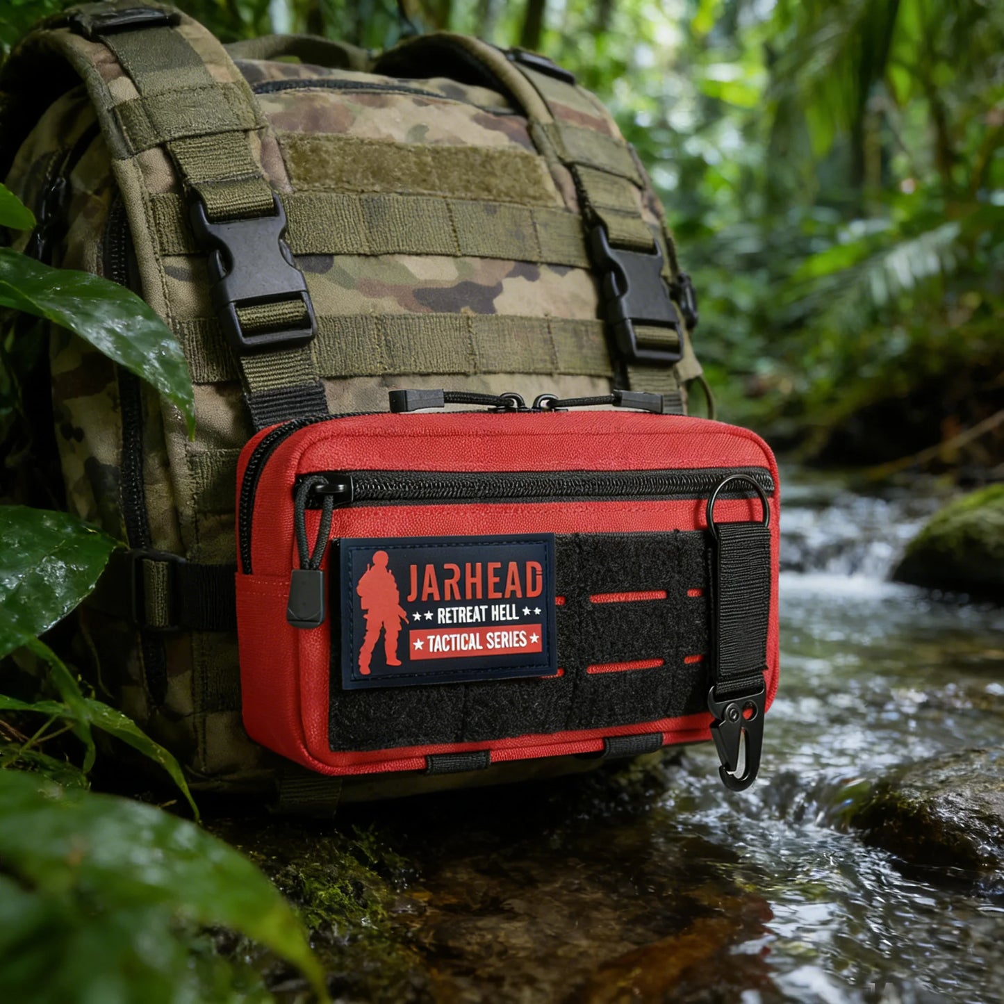 Jarhead Tactical MOLLE Pouch — Marine-Grade 1000D Nylon, Built for the Field
