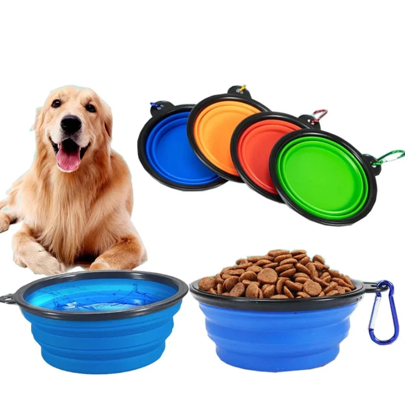 Foldable Pet Travel Bowl 5-Pack | 350ml | Budget-Friendly Pet Essentials