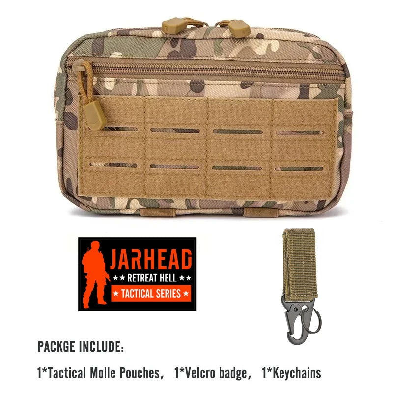 Jarhead Tactical MOLLE Pouch — Marine-Grade 1000D Nylon, Built for the Field