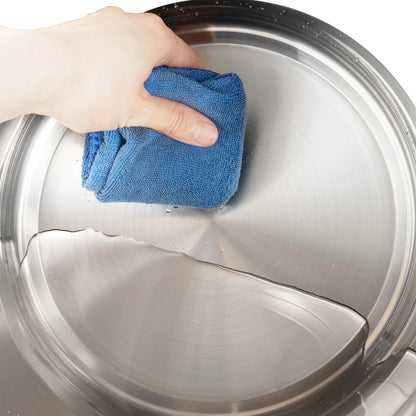 12L Stainless Steel Airtight Storage Bucket — German Crafted, Built to Last