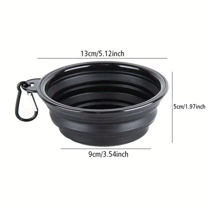 Foldable Pet Travel Bowl 5-Pack | 350ml | Budget-Friendly Pet Essentials