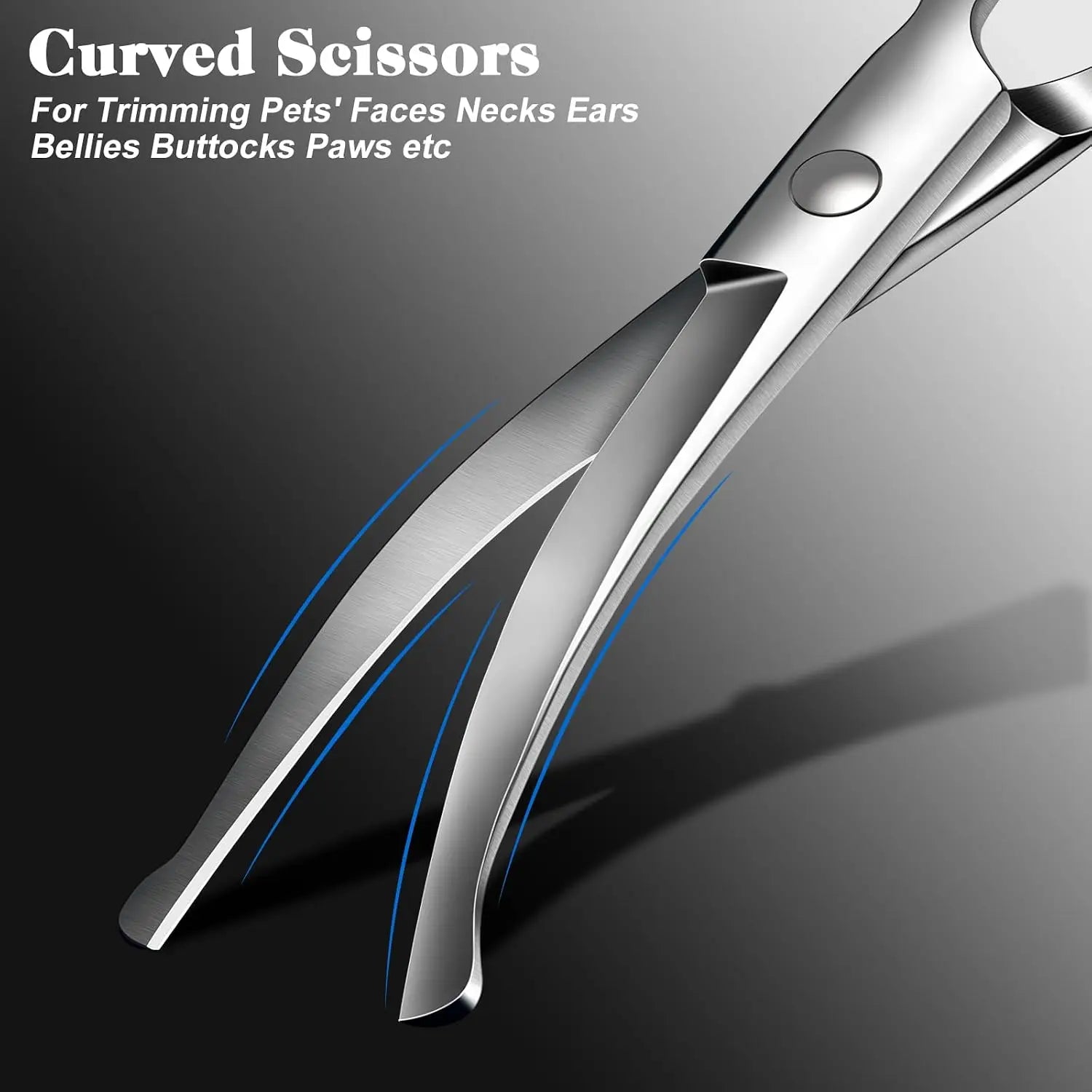 Professional Pet Grooming Shears Set | Stainless Steel | Dogs & Cats