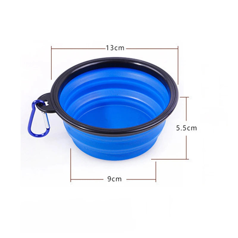 Foldable Pet Travel Bowl 5-Pack | 350ml | Budget-Friendly Pet Essentials