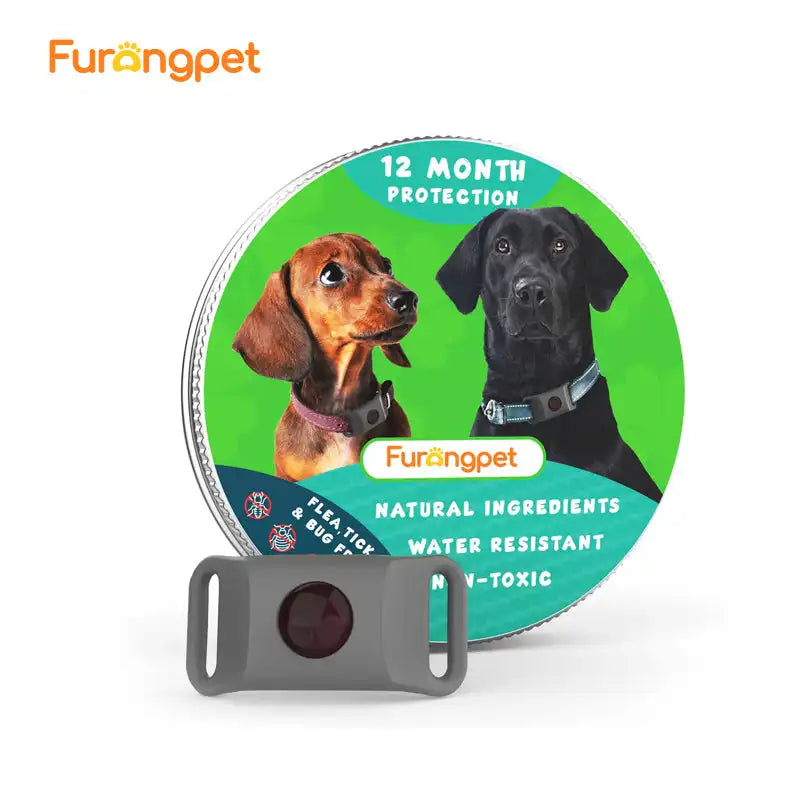 Natural Flea & Tick Repellent Tag for Dogs & Cats | 12-Month Protection | Vet Recommended