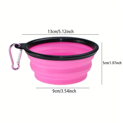 Foldable Pet Travel Bowl 5-Pack | 350ml | Budget-Friendly Pet Essentials