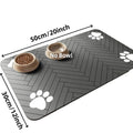 Absorbent Pet Feeding Mat | Waterproof Placemat for Dog & Cat Food Bowls