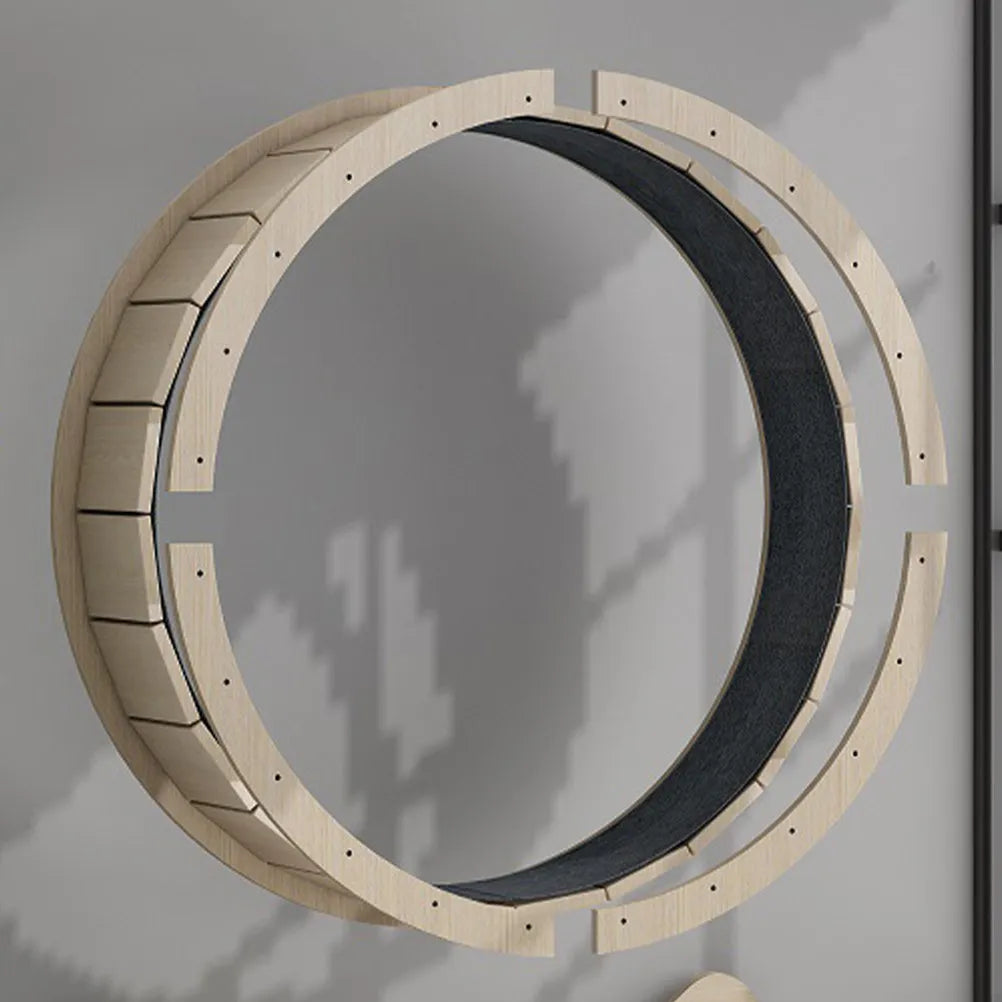 Cat Exercise Running Wheel Mat | Scratch Pad for Indoor Cat Health & Fitness