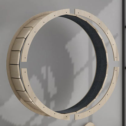 Cat Exercise Running Wheel Mat | Scratch Pad for Indoor Cat Health & Fitness