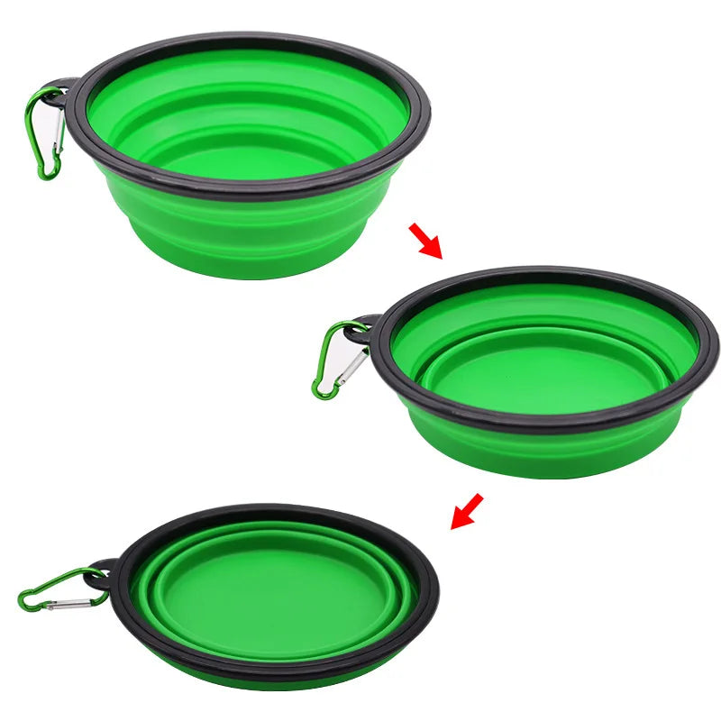 Foldable Pet Travel Bowl 5-Pack | 350ml | Budget-Friendly Pet Essentials