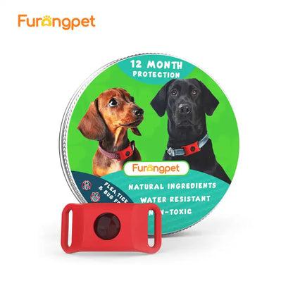 Natural Flea & Tick Repellent Tag for Dogs & Cats | 12-Month Protection | Vet Recommended