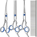 Professional Pet Grooming Shears Set | Stainless Steel | Dogs & Cats