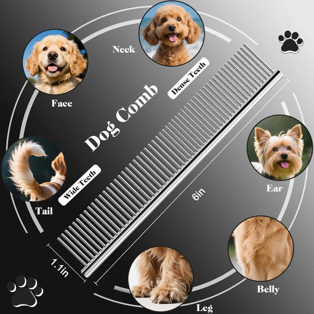 Professional Pet Grooming Shears Set | Stainless Steel | Dogs & Cats
