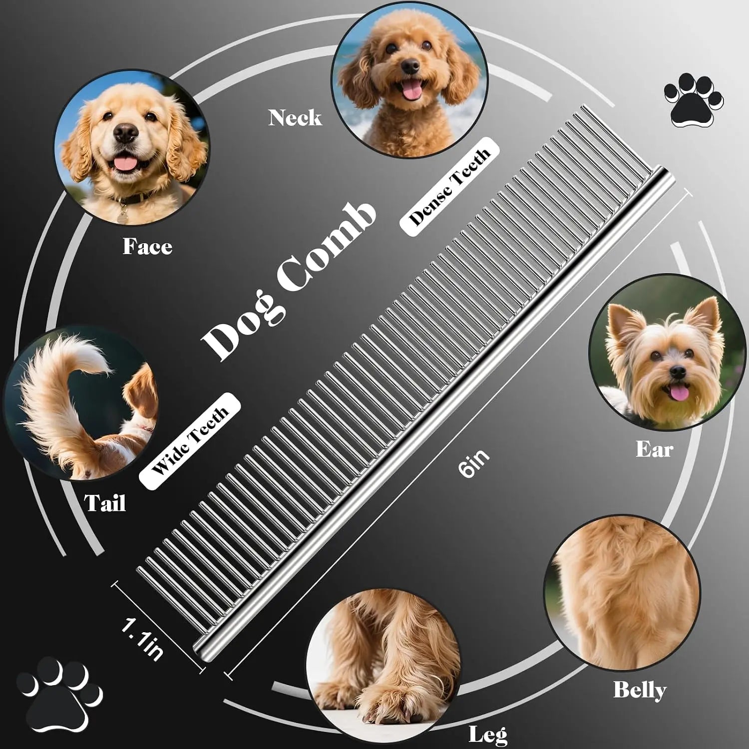Professional Pet Grooming Shears Set | Stainless Steel | Dogs & Cats