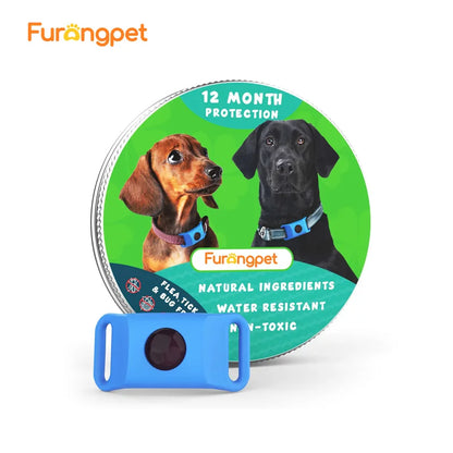 Natural Flea & Tick Repellent Tag for Dogs & Cats | 12-Month Protection | Vet Recommended