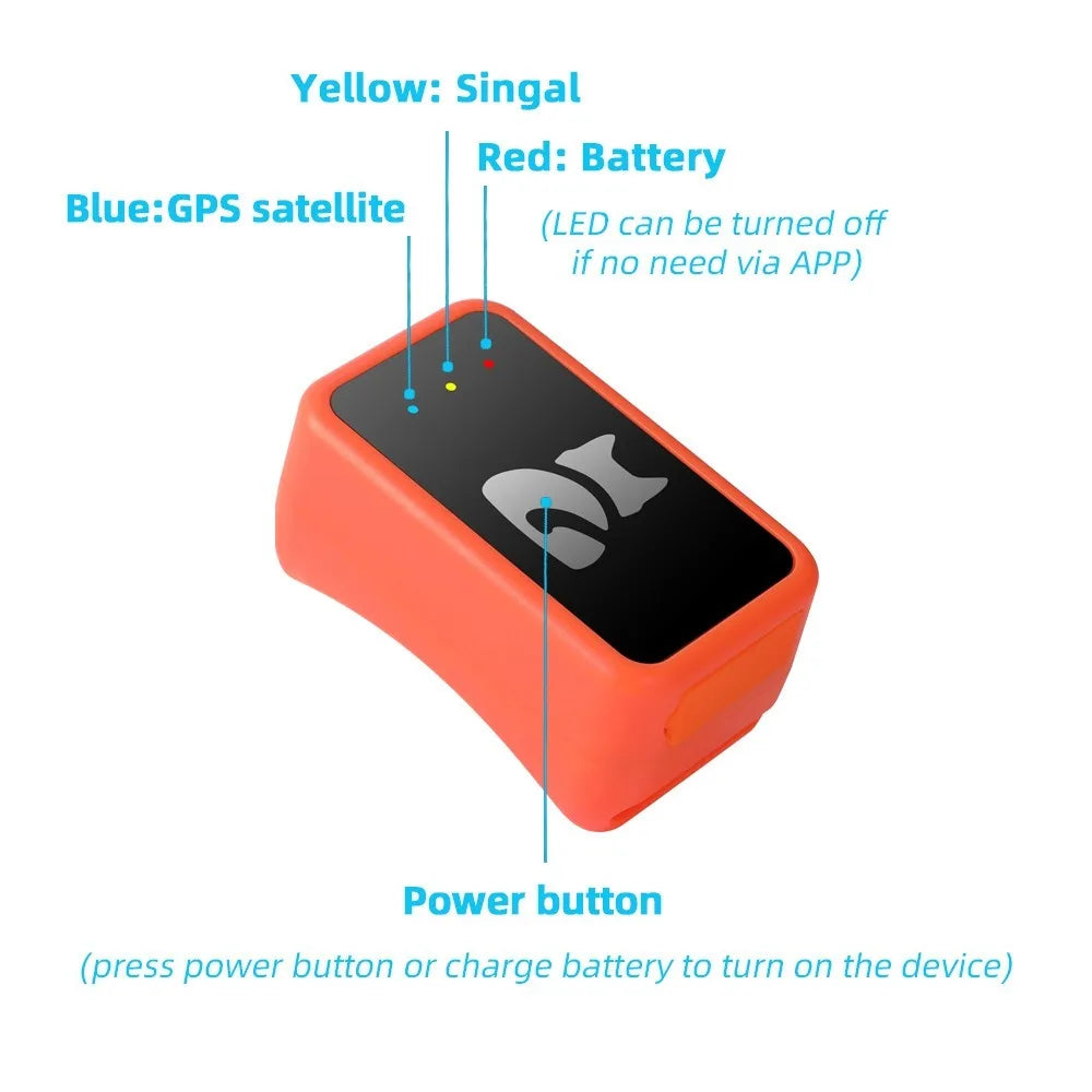 4G Smart GPS Tracker for Small Dogs & Cats – Lightweight Pet Locator with Health Monitor