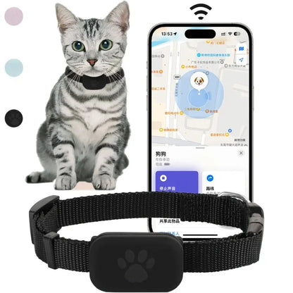 Pet GPS Tracker for Apple Find My – Waterproof, Real-Time Location & Anti-Lost Collar Tag for Dogs & Cats